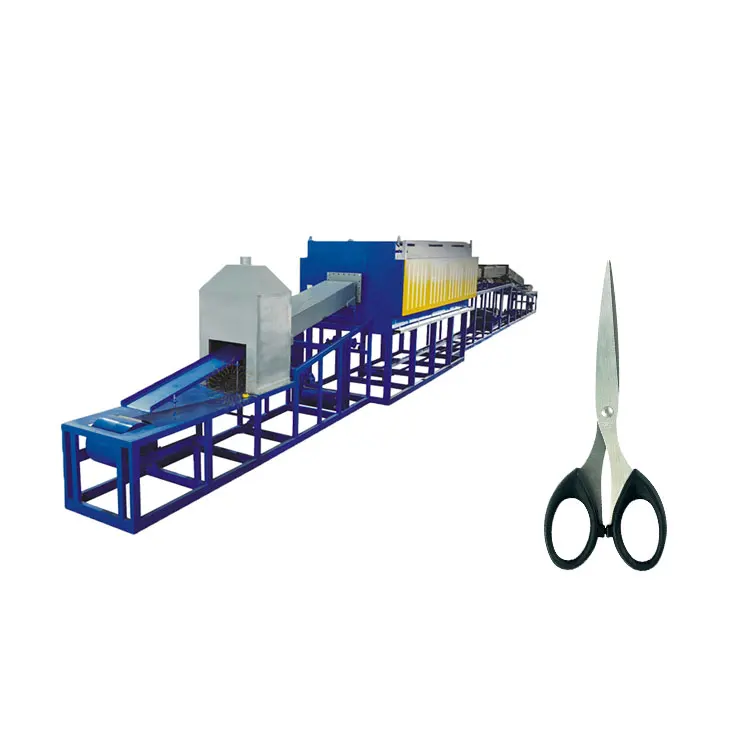 Bright annealing metal steel tempering heat treatment furnace for scissors factory