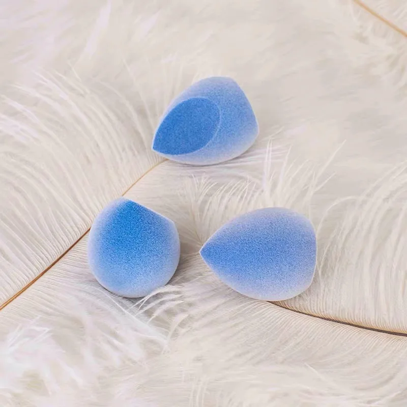 
Private label blender sponge Velvet beauty egg microfiber makeup soft sponge 