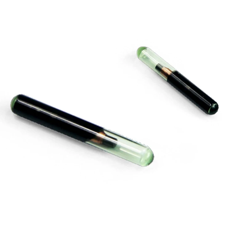 FDX-B 134.2KHz Injectable Implant Bioglass Tags RFID Microchip Pet ID Tag For Dog and Cat