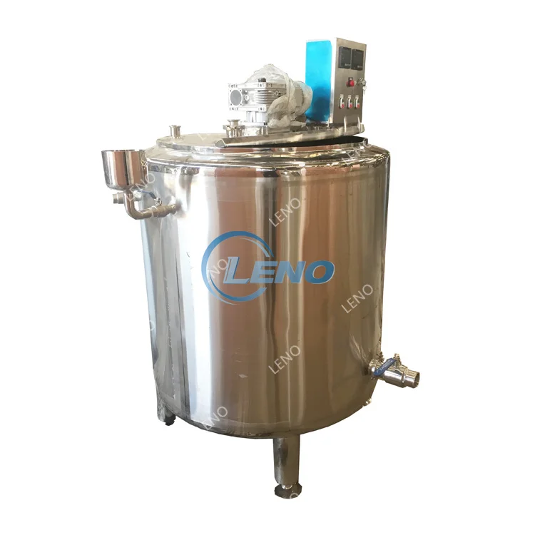 Sanitary stainless steel heating mixing tank paraffin wax melting tank