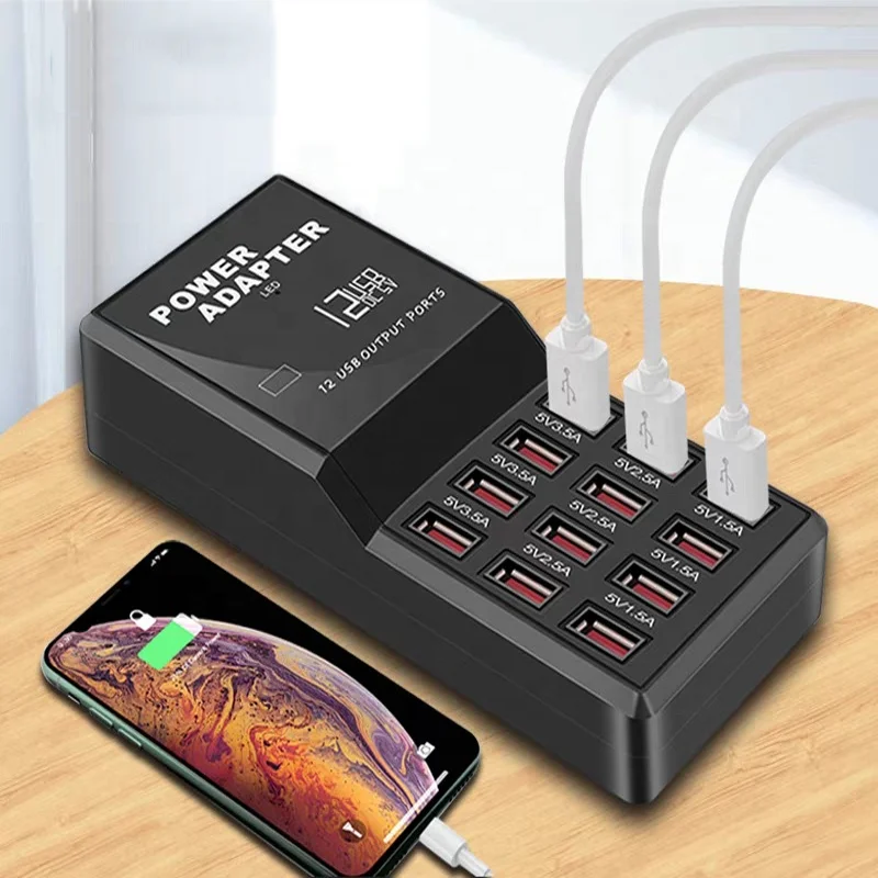 12 портовая док-станция usb ethernet 2 0 ТВ Тип c displayport концентратор с Беспроводное зарядное устройство 3 в 1