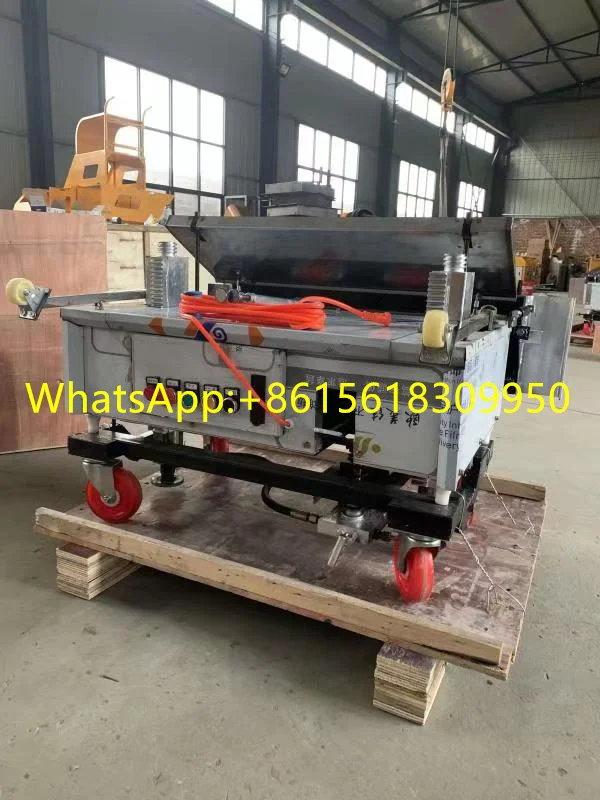 Construction machinery   Automatic Cement Wall Plastering Machine wall wiping machine