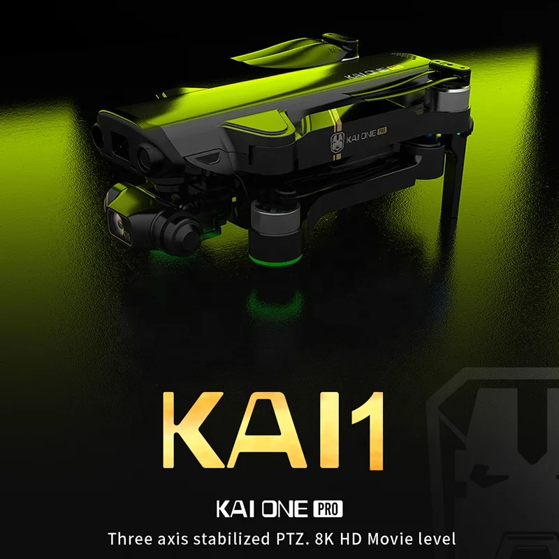 Портативный KAI ONE Pro EIS GPS мини-Дрон 8K Экшн-камера 3-осевому гидростабилизатору профессиональный объектив Anti-Shake Квадрокоптер Kai1