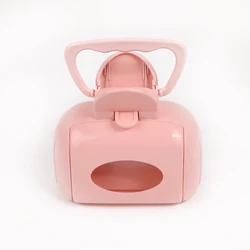 2023 Pet Outdoor Cleaning Tool Pet Poop Picker Plastic Folding Dog Pooper Scooper With Bags