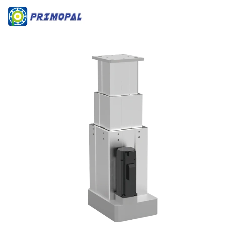 PrimoPal high torque 48V powerful 10000N 1000mm vertical table dihool lifting column solar