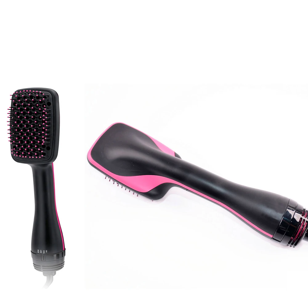 Professional Salon One-step Hair Dryer and Hot Air Brush Electric Fast Heating Custom Logo Blow Dryer Brush Straightening Comb