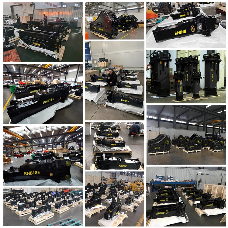 Versatile 7 Ton Hydraulic Breaker for Comprehensive Construction and Demolition Applications