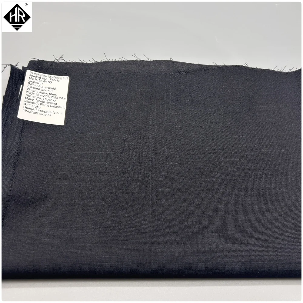 Flame Retardant 93% Meta Aramid 5%Para Aramid 2%Anti Static Fabric For Firefighter Clothing
