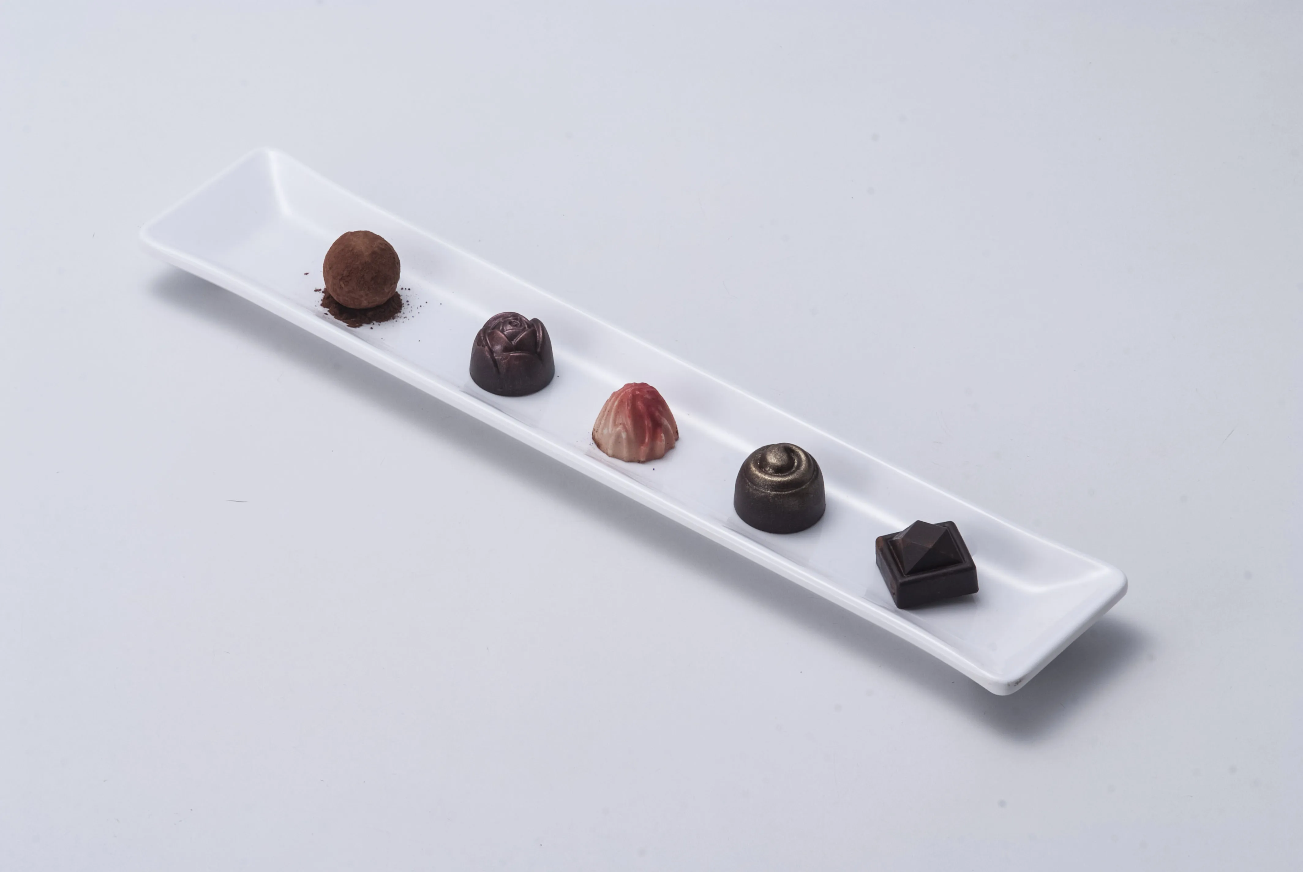 Melamine White Rectangular Hot Pot BBQ Sushi Dessert Platter Unbreakable Reusable Serving Plate with High Quality for Restaurant