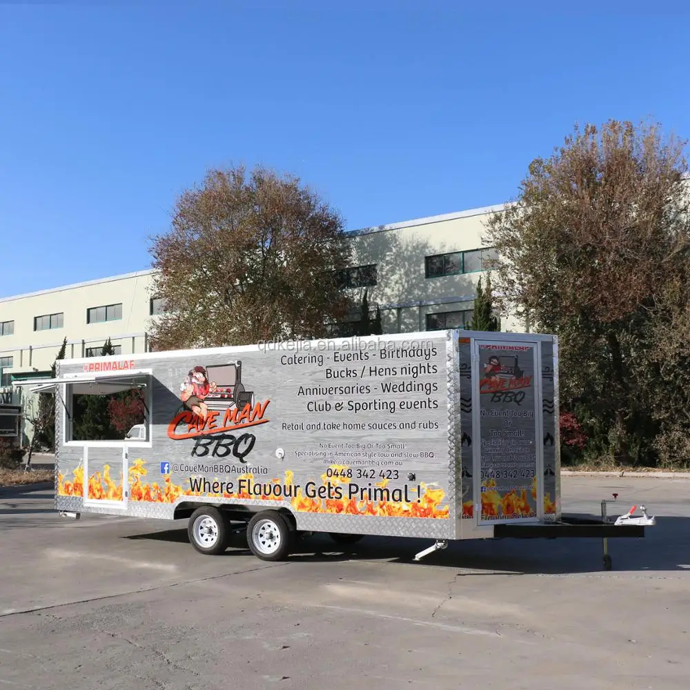 Custom made mobile food carts food trucks imbisswagen halal grill truck