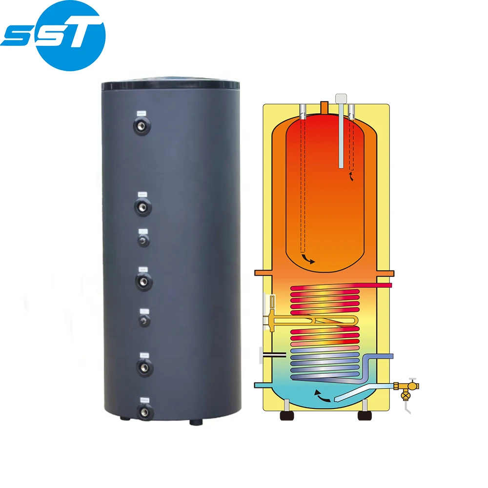 Professional manufacturer gas water heater boiler 800L heat pump gas boiler water heater for house