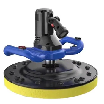 Cement rendering hand-held wall polisher plastering smoothing machine