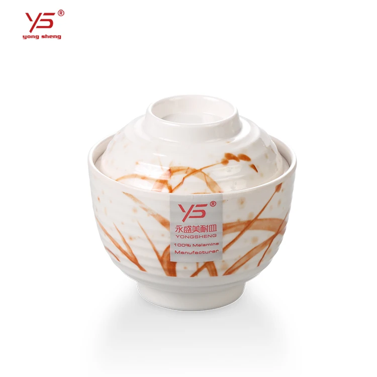 Various shapes imitation porcelain melamine melamine miso soup bowl