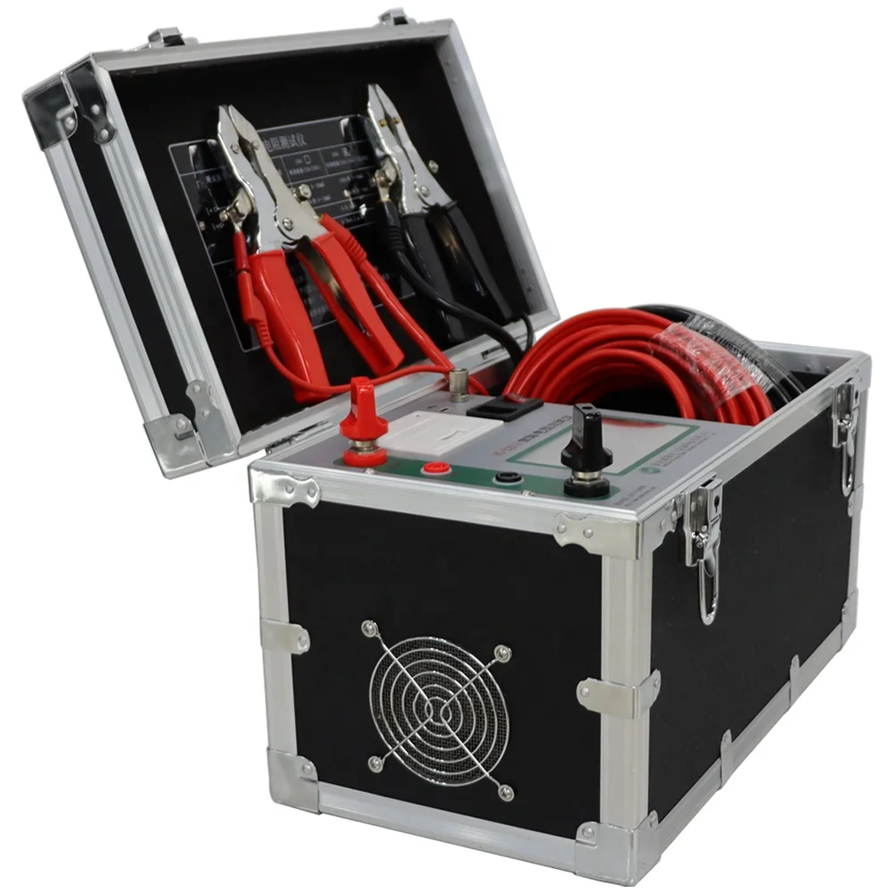 50A 100A 200A Micro Ohmmeter Micro Ohm Meter for Contact Resistance Test