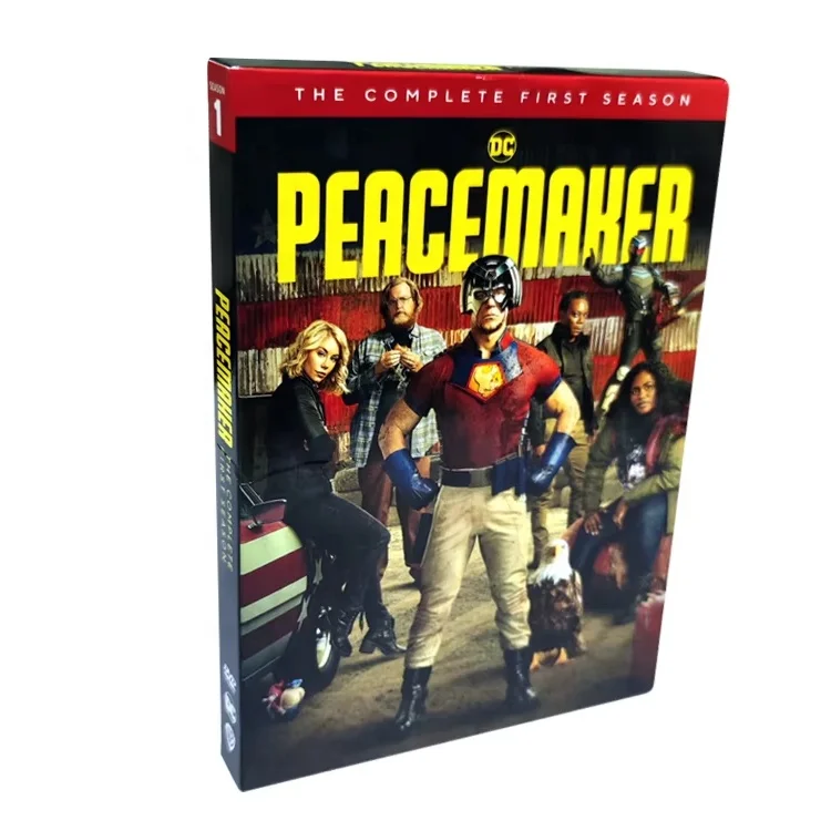 Peacemaker Season 1 2DVD dvd коллекционный фильм Фильмы Сериалы полный серия DVD наборы фильмов ТВ шоу дублирование диска