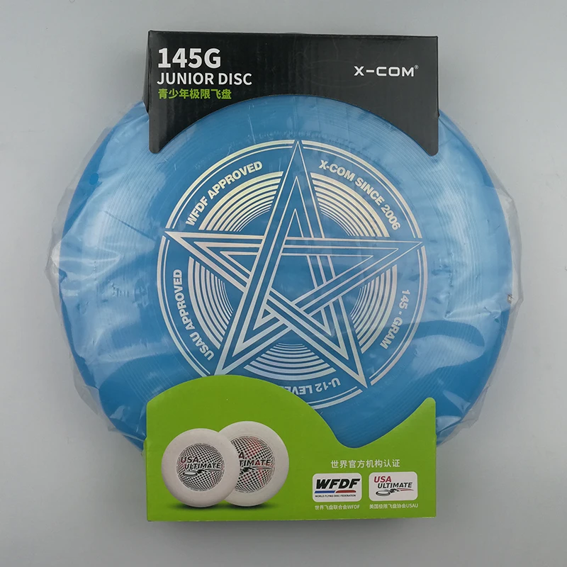 
Certified by WFDF And USAU 145g Professional Ultimate flying disc bulk for Junior 