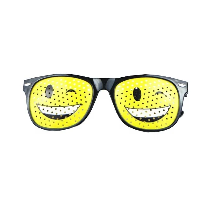 Promotional Logo Imprint Football Fan Glasses