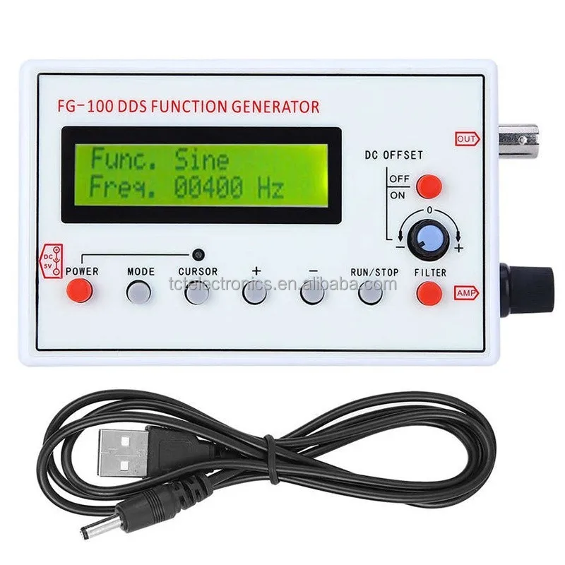 DDS Signal Generator FG-100 DDS Function Generator Function Signal Generator