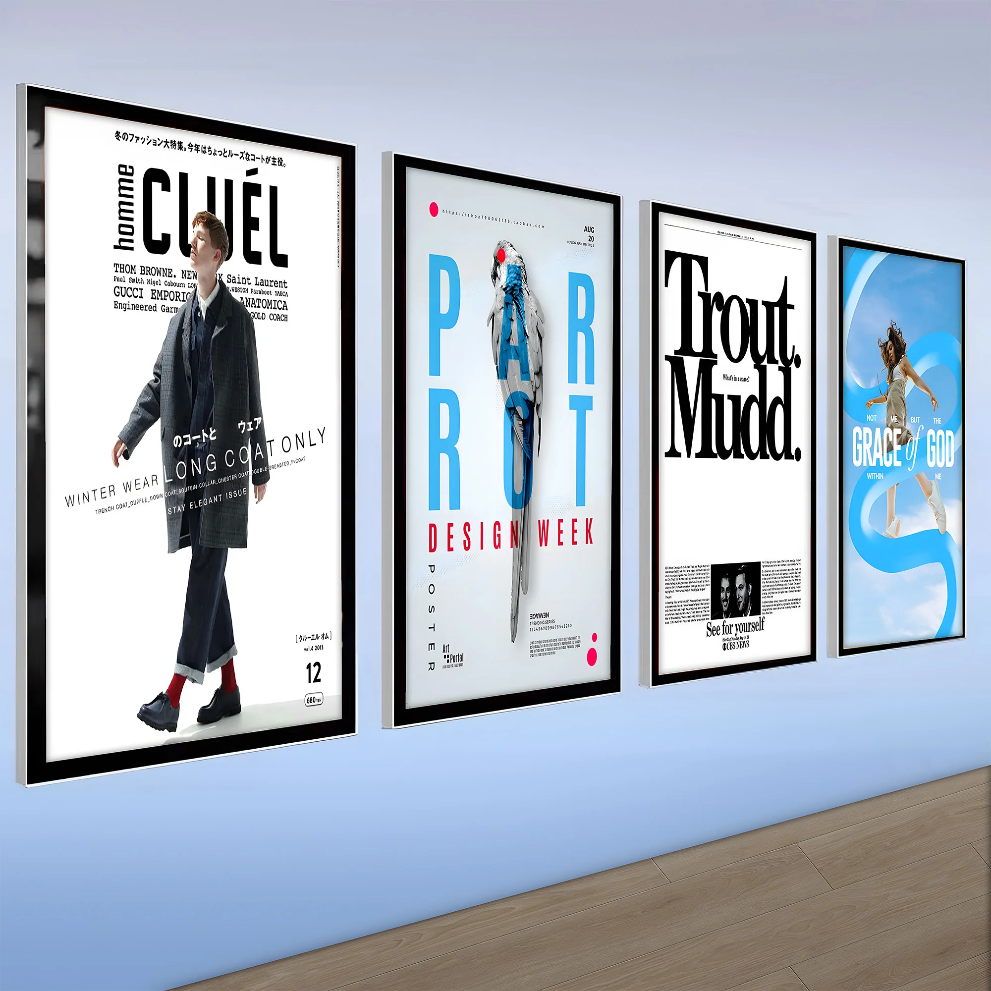 advertising Ultra thin light box Drawing Tablet slim frame led light box poster light box For shopping mall