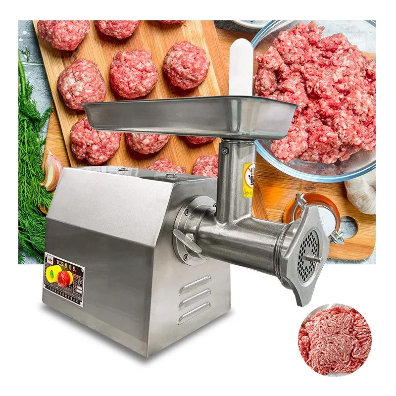 High quality commercial production capacity 220kg stainless steel electric  meat mincers