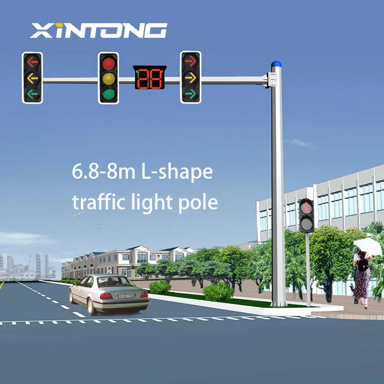 XINTONG Traffic light manufacturers 100mm/200mm/300mm red green led pedestrian railway signal lights traffic light set 12-24vdc