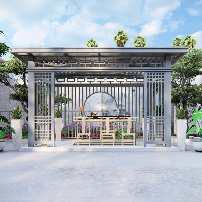 Aluminum Alloy Pavilion in Park Scenic Area