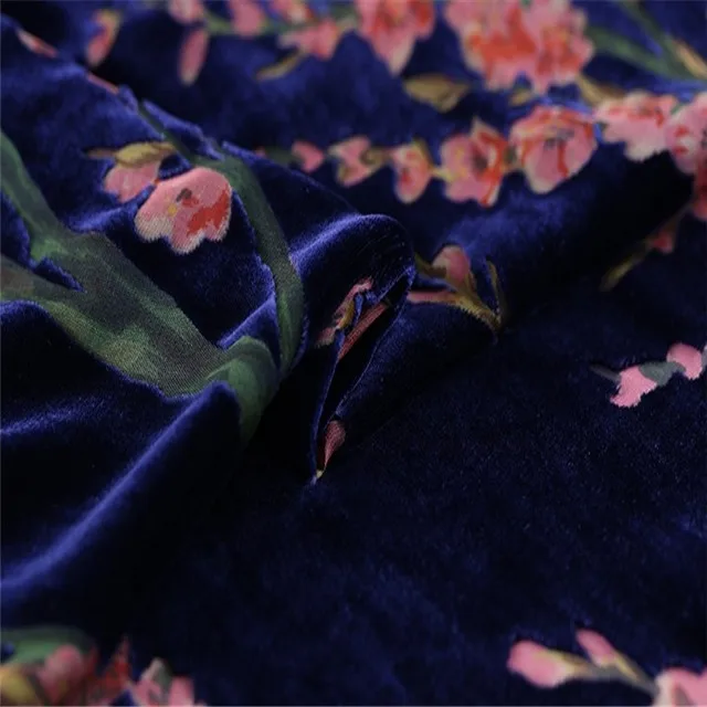 В наличии популярная комфортная шелковая бархатная ткань 8 момме 114 см бархатная шелковая Опаловая ткань для женских платьев