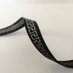 1cm  newest selling woven custom jacquard webbing strap sustainable manufacturer