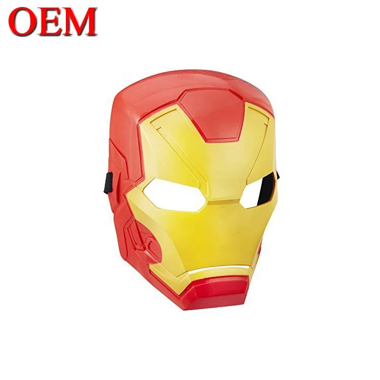 Custom ABS 3D Movie Character Mask OEM 20cm Cartoon Shape Party Mask Made Mavel Character Mask