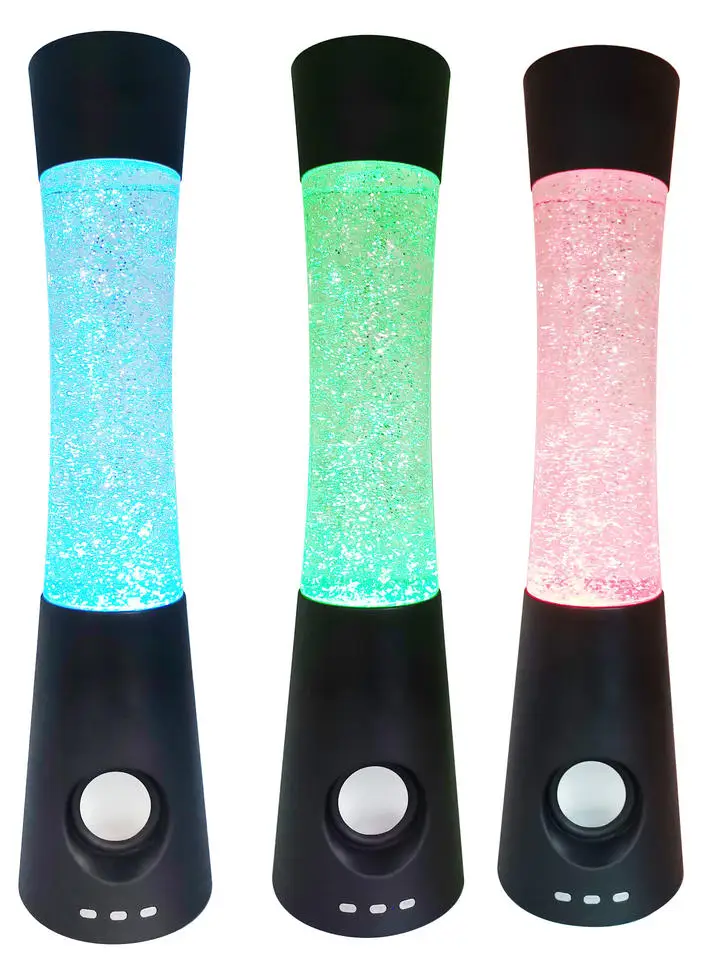 Tianhua Wholesale Brand Rainbow Lava Light With Audio Player Lava Lamp With Wireless Speaker