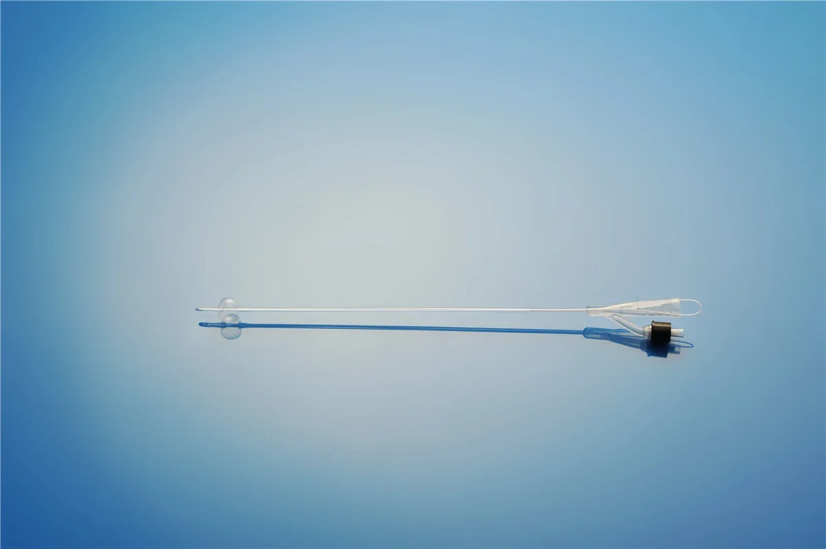 Double lumen Temperature Sensor measurement Foley Catheters, adult silicone urethral detection drainage urine tube high