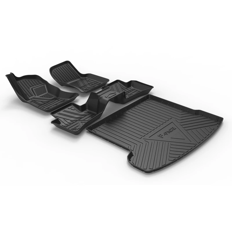 F-PACE car mat Odorless friendly all weather TPE car floor liners car carpet