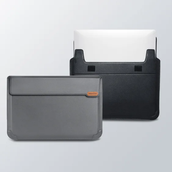 Nillkin new arrival Laptop sleeve with stand for Macbook 14 inch /16 inch PU computer case laptop bag