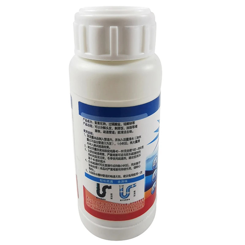 Factory Supply Underground Drain Pipe Cleaner Foam Dredge Pipeline Drain Pipe Agent Powder