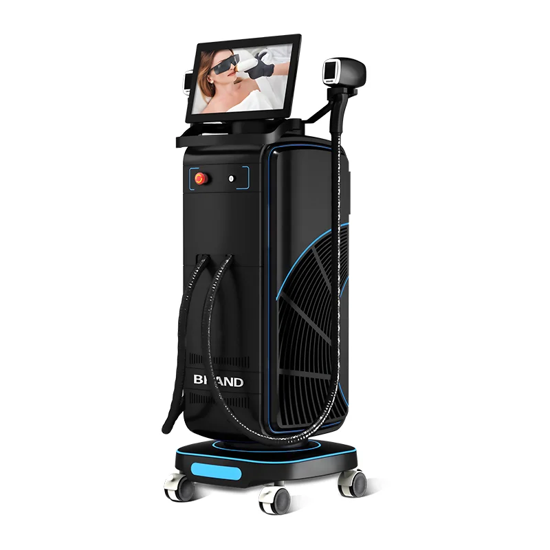 2024 newest 4wave Ice titanium high power 2000w 3 wave laser hair removal permanent hair removal device