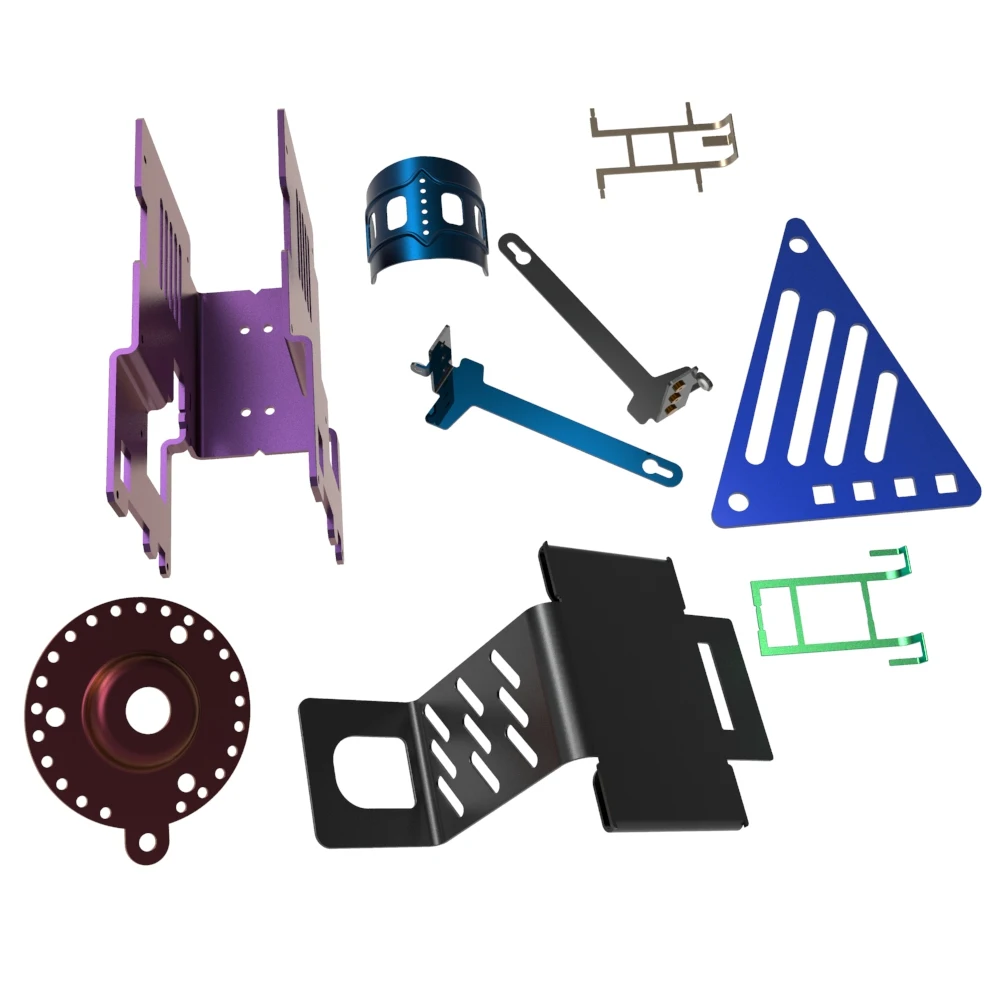 Precision Hand Plate Metal Stamping Cold Rolled Stainless Steel Sheet with Zinc Plating Color Processing
