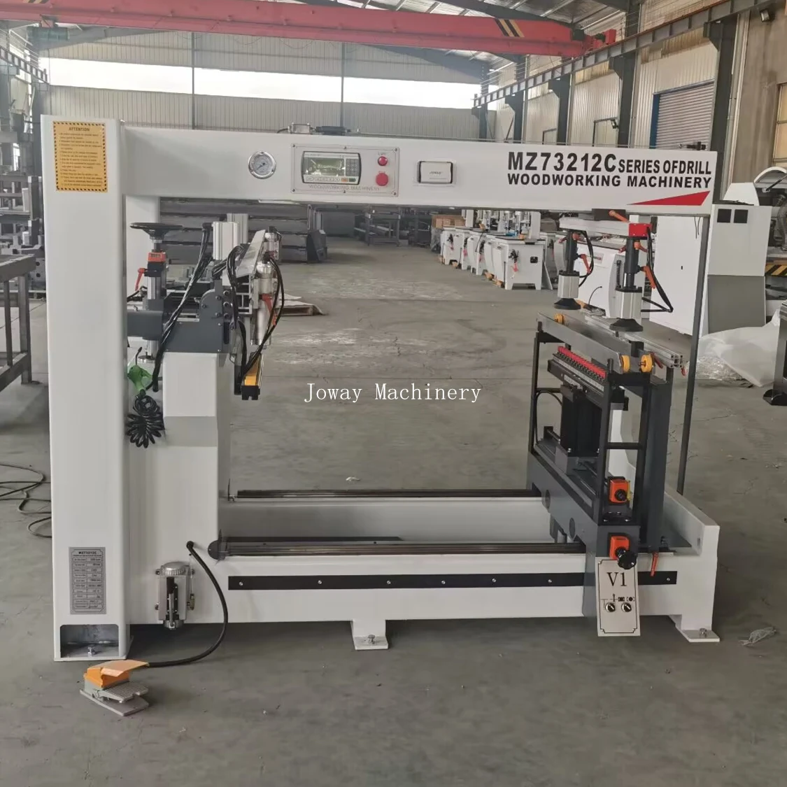 woodworking multi-row drilling machine for wood 2 rows woodworking 21 bits portable line boring machine multi boring machine