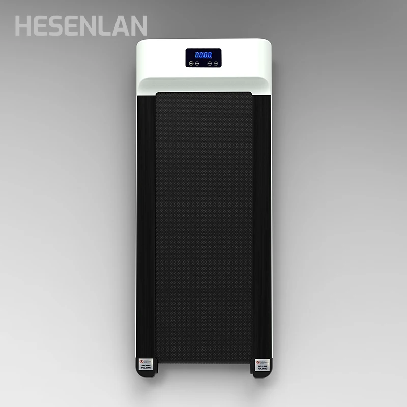 Hesenlan newest hot multi-function foldable electric office gym commercial equipment mini walking running machine treadmill