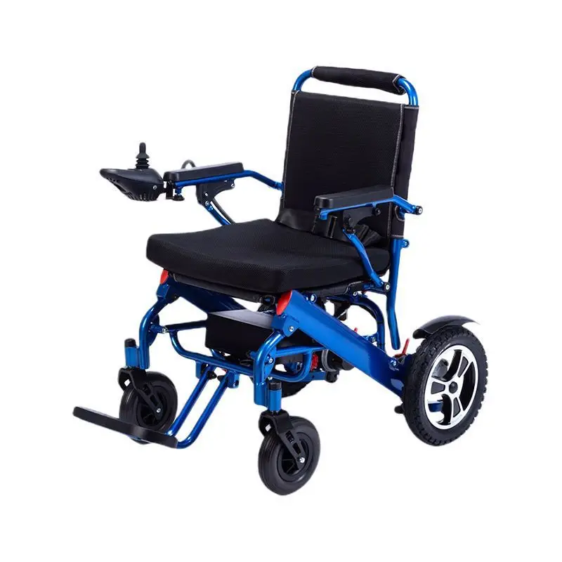 High Quality 10kg Electric wheelchair lightweight foldable wheelchair Carbon fiber material wheelchair