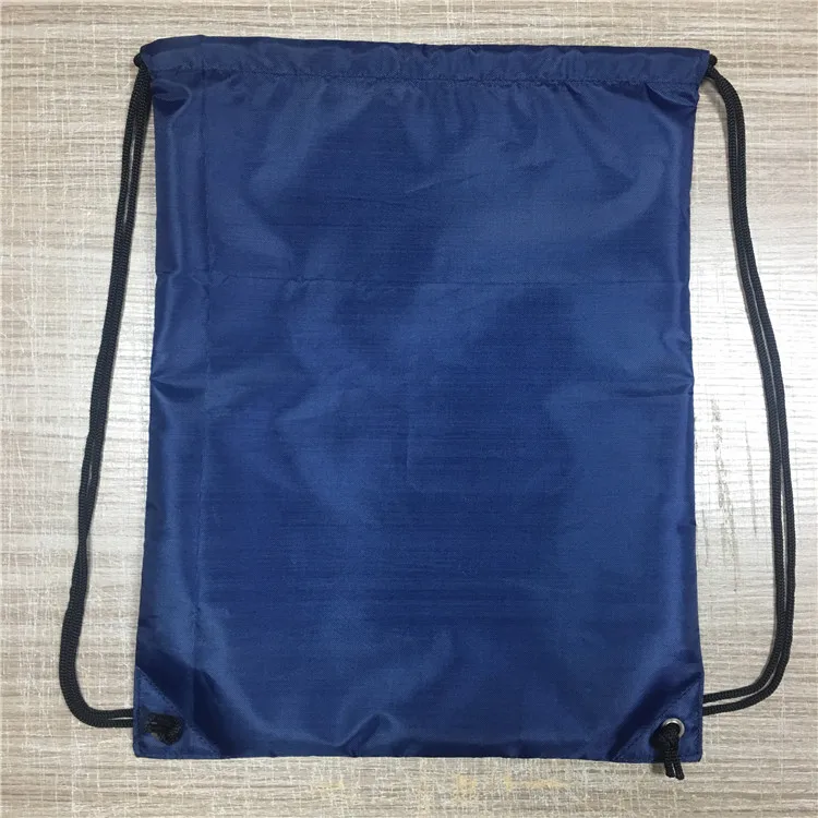 Custom Print Logo 35x45cm Basketball Shoe Drawstring Sport Backpack Bag Polyester Drawstring Shoe Packing Bags