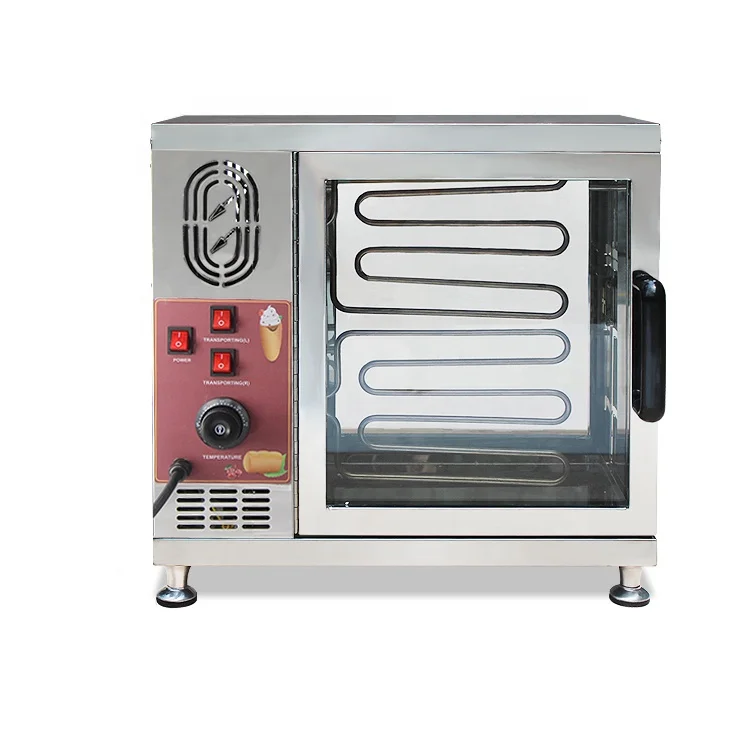 bakery oven baking equipment doughtnut ice cream cone kurtos kalacs oven chimney cake roller grill machine