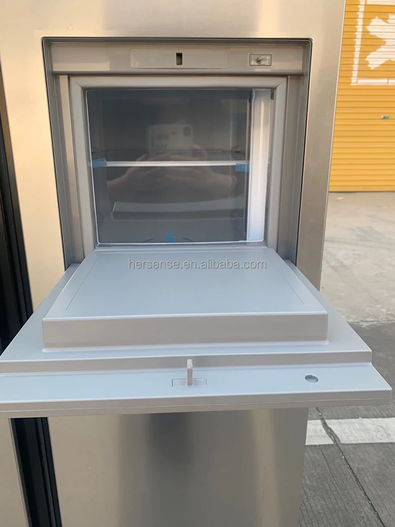 220V 50/60HZ 606L Refrigerator Silver French Double Doors With Ice Maker Bar Table Light Inverter Modern Frost Free Capacity