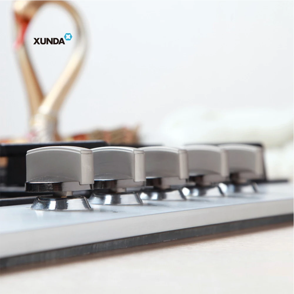 Xunda Cooking Appliances Built In Gas Stove 5 Burners Stainless Steel Gas Cooktops Stove