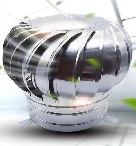 Stainless Steel SS304/ SS201 Wind driven Roof Ventilation Wind Powered Roof Ventilators for Factory