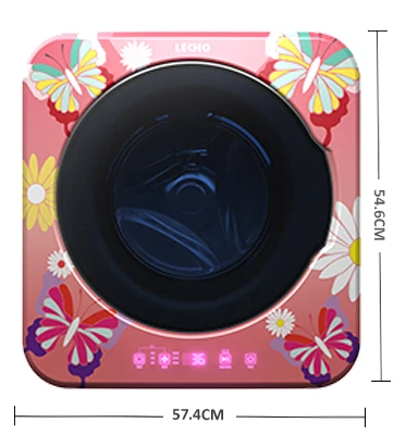 China LECHO factory price convenient mini wall front loading washing machine