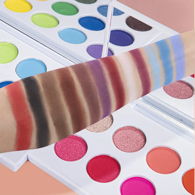 Макияж, оптовая продажа, частная торговая марка, Косметика для макияжа, неоновый пигмент, тени для век, пудра, матовый неоновый пигмент, макияж