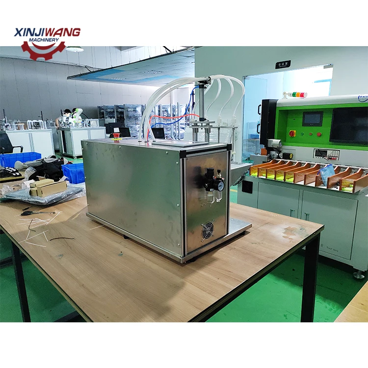 Semi automatic Digital Spout Pouch Filling Machine Juice Soybean Milk Bottle Filling And Capping Machine