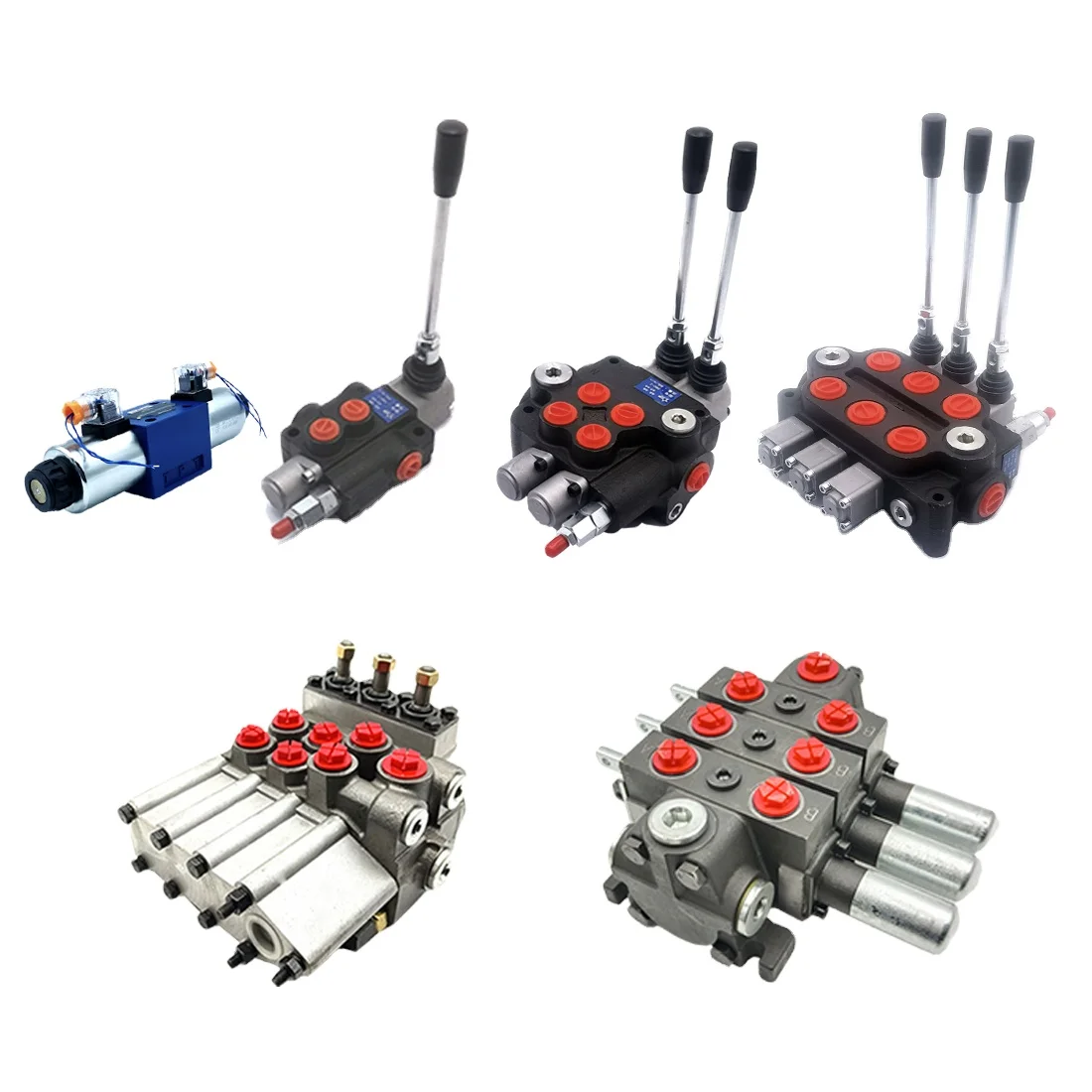 Used for P80 hydraulic single block directional control hydraulic valve in construction machinery