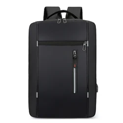 Large business 15.6 inch Usb charger backpack multi-function travelling backbag mochilas escolares
