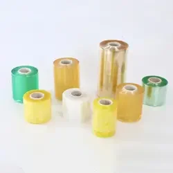 PVC winding tensile stretch film industrial wire film self-adhesive transparent plastic film